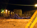 Серьезный инцидент произошел в городе Жуанвиль на западе страны - там во время представления в цирке-шапито на посетителей упал купол