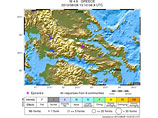 В Греции одно за другим зафиксированы пять сильных землетрясений