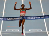 Кенийская бегунья Эдна Киплагат стала первой победительницей чемпионата мира по легкой атлетике в Москве, который стартовал сегодня, став лучшей в марафоне