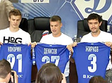 "Динамо" представило своих новичков - Кокорина, Денисова и Жиркова "Динамо" представило своих новичков - Кокорина, Денисова и Жиркова