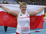 Серебро с национальным рекордом выиграла полячка Анита Влодарчик (78,46)