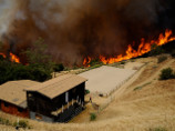 Лесные пожары бушуют в десяти американских штатах