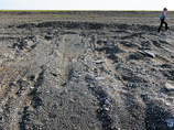 Первый раз крупные следы на берегах Хяргас-Нуура были обнаружены в середине 80-х годов участниками советско-монгольской геологической экспедиции