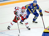 Российские хоккеисты начали сезон с победы над шведами