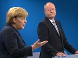 "Неправильное" ожерелье Меркель "завело" страничку в Twitter после теледебатов