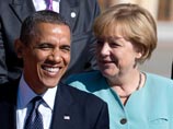 Ангела Меркель и Барак Обама