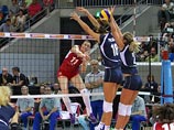 Российские волейболистки выиграли второй матч на чемпионате Европы Российские волейболистки выиграли второй матч на чемпионате Европы