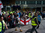 Более 160 человек задержаны этой ночью на востоке британской столицы в ходе марша "против исламизации Великобритании", устроенного неправительственной организацией Английская лига защиты