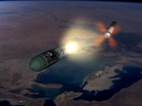 Разгонный блок "Бриз-КМ" вывел на целевую орбиту три спутника системы связи "Гонец" Разгонный блок "Бриз-КМ" вывел на целевую орбиту три спутника системы связи "Гонец"