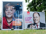 Главный соперник Меркель на выборах показал журналистам неприличный жест
