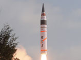 Индия испытала баллистическую ракету, способную доставить ядерный заряд на 5000 км