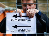 Правом голоса обладают 61,8 млн граждан ФРГ, которым предстоит избрать бундестаг 18-го созыва