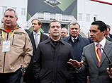 Премьер-министр РФ Дмитрий Медведев посетил международную выставку вооружений Russia Arms EХPO - 2013