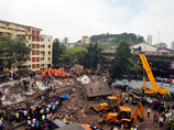 В Индии обрушился пятиэтажный жилой дом: десятки людей оказались под завалами