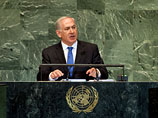 Глава правительства Израиля Беньямин Нетаньяху во время своего выступления на 68-ой сессии Генассамблеи ООН в Нью-Йорке поговорил об угрозе со стороны "ядерного Ирана"