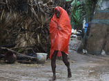 Ураган "Файлин" обрушился на побережье Индии
