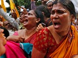 Более 50 паломников стали жертвами давки у храма в центральном индийском штате Мадхья-Прадеш