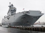 Во Франции спущен на воду первый Mistral, построенный для ВМФ России. Ему уже сулят проблемы с боевым оснащением