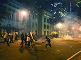 В двух крупнейших городах Бразилии, Рио-де-Жанейро и Сан-Паулу, протесты учителей вылились в массовые столкновения
