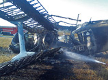 Самолет Ан-2 разбился и сгорел дотла в Красноярском крае, при этом на борту есть выжившие: два человека погибли, двое госпитализированы с травмами