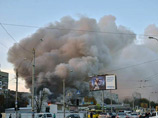 В Одессе крупный пожар на рынке "Селянка" - дым видно за километры
