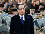 Олланда освистали в Париже на параде в честь годовщины окончания Первой мировой войны