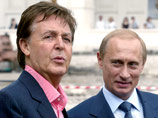 Пол Маккартни и Владимир Путин, 24 мая 2003 года