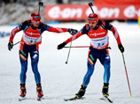Российские биатлонисты скромно начали олимпийский сезон 