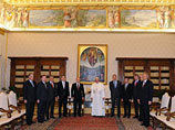 Владимир Путин беседовал с Папой Римским Франциском в Ватикане вдвое дольше запланированного