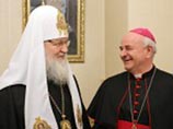 В Москве состоялась беседа патриарха Кирилла с высокопоставленным представителем Ватикана