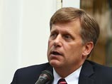 Об этом заявил американский посол в Москве Майкл Макфол Об этом заявил американский посол в Москве Майкл Макфол
