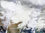 В США из-за мощного снежного шторма отменены более двух тысяч авиарейсов