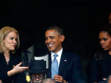 Панихида по экс-президенту ЮАР Нельсону Манделе, собравшая в Йоханнесбурге десятки тысяч человек, ознаменовалась сразу несколькими казусами. Так, президент США Барак Обама, сидя в VIP-ложе, смеялся и участвовал в "похоронном selfie"