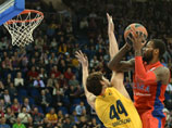 Баскетболисты ЦСКА обыграли в Евролиге "Барселону" с нужной разницей в счете