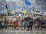 Депутаты польского сейма поставили палатку на Майдане в Киеве