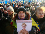 В Киеве проходит очередное "вече" сторонников евроинтеграции. Обстановка спокойная
