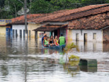 В Бразилии 30 человек погибли в результате оползней и наводнений, вызванных проливными дождями. Они, не переставая, идут уже девять дней на востоке страны