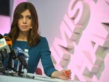 Надежда Толоконникова на пресс-конференции в студии телеканала "Дождь" Надежда Толоконникова на пресс-конференции в студии телеканала "Дождь"