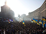 Шестое воскресение подряд в Киеве собирается многотысячное вече "Солидарность против террора"