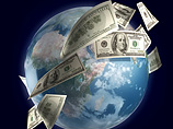 Центробанк России сообщает, что за январь-сентябрь 2013 года объём средств, переведенных через системы денежных переводов из России в страны СНГ, составил свыше 15 млрд долларов
