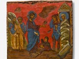 В США проходит выставка византийских икон - "Небо и земля"