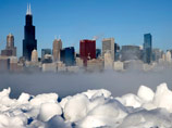 Аномальные холода в США: закрыты школы, горожан просят оставаться дома