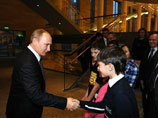 Детский хор из 1000 человек исполнил для Путина песню с церемонии закрытия Олимпиады Детский хор из 1000 человек исполнил для Путина песню с церемонии закрытия Олимпиады