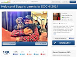 Американская конькобежка Шугар Тодд собрала в интернете 5 тысяч долларов  родителям на билеты  в Сочи
