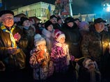 В рождественскую ночь в палаточном лагере на киевском Майдане находились 50 тысяч человек, "огромная семья", рассказал один из лидеров украинской оппозиции Виталий Кличко. По его словам, праздник был душевным и трогательным