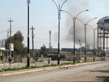 В столице Ирака Багдаде террористы напали на здание министерства транспорта