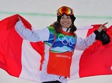 Олимпийская чемпионка по сноуборду намерена выступать в Сочи со сломанной рукой 