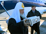 Патриарх Кирилл прибыл в Волгоград с Дарами волхвов
