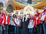 Патриарх Кирилл благословил олимпийских спортсменов на победу