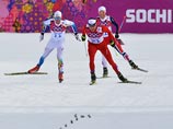 На Олимпийских играх в Сочи лыжники разыграли медали в скиатлоне на 30 км На Олимпийских играх в Сочи лыжники разыграли медали в скиатлоне на 30 км